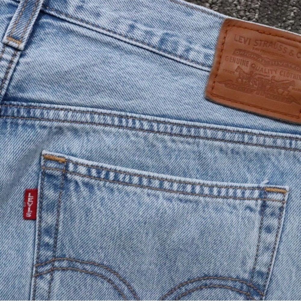 Levi’s 30x30 Wedgie Straight Premium Button Fly Big E Denim Jeans Women’s